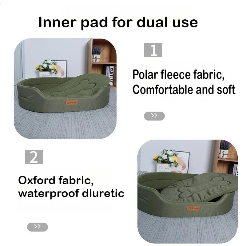 Oxford Cloth Kennel Oval Dog Four Seasons Universal Appearance Level