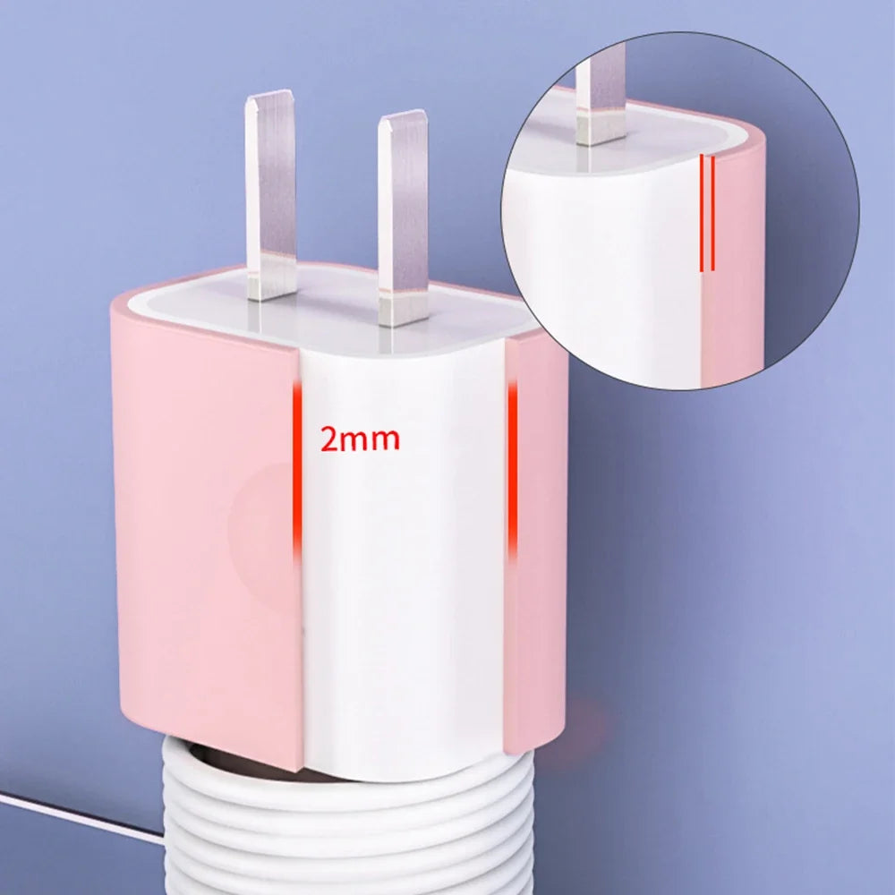 Silicone Charger Protector Cover for iPhone 18W/20W