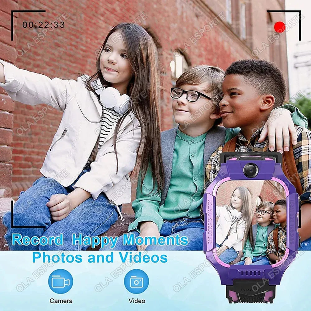 Kids GPS Smartwatch 2G SIM SOS Tracker | IP67 Waterproof