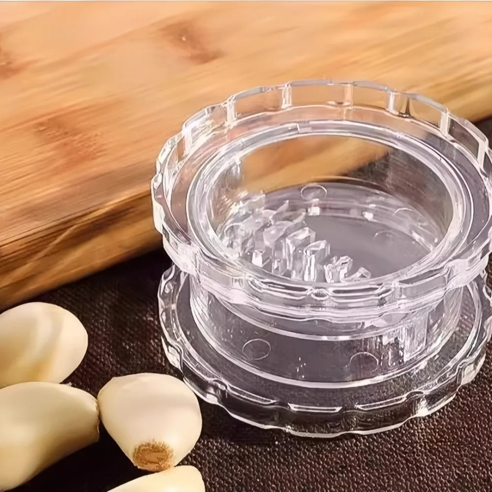2-Pc Manual Garlic Grinder Twisting Press – Kitchen Gadget