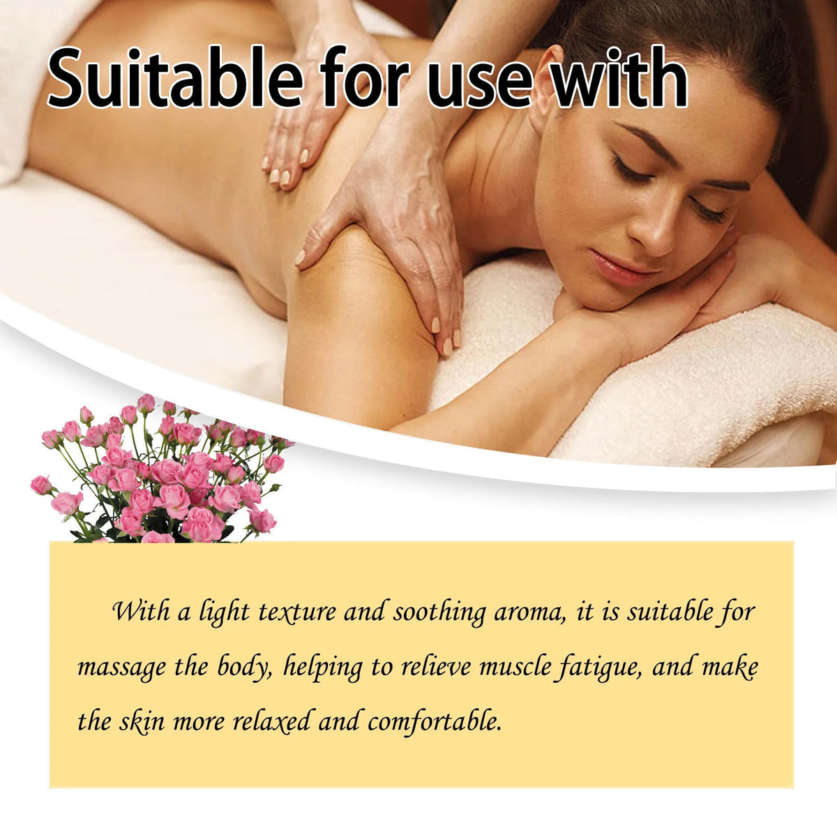Cashmere Vanilla Body Massage Oil Hydrating Nourishing Skin Hair