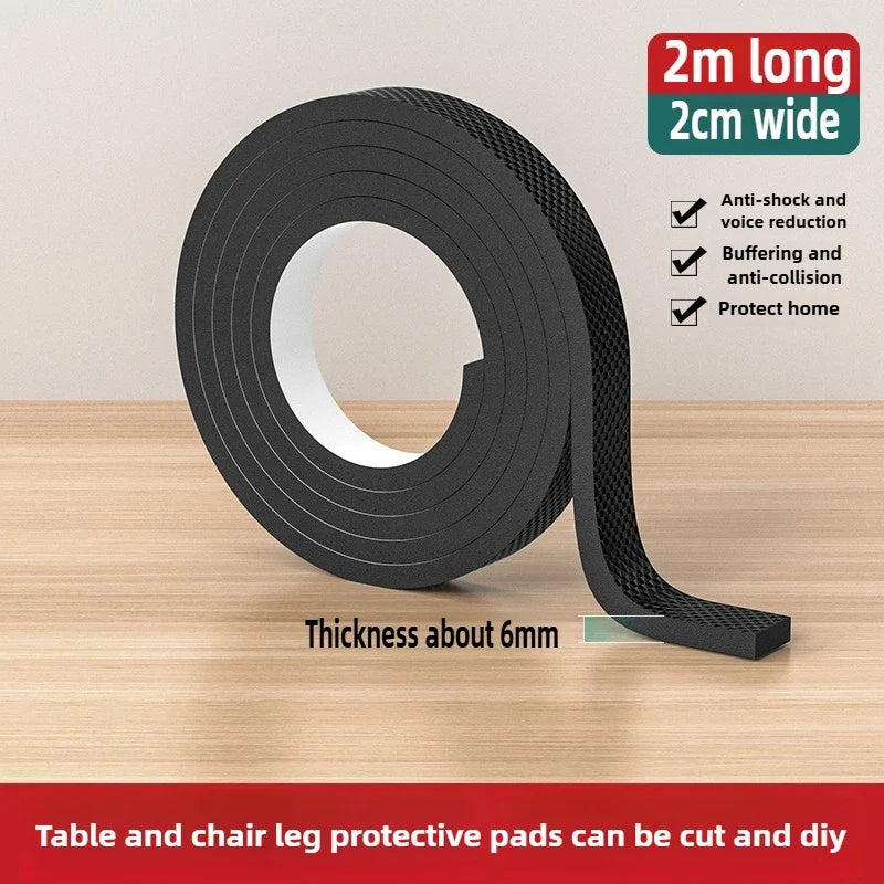 Anti-Slip EVA Furniture Leg Pads Roll – Floor Protectors