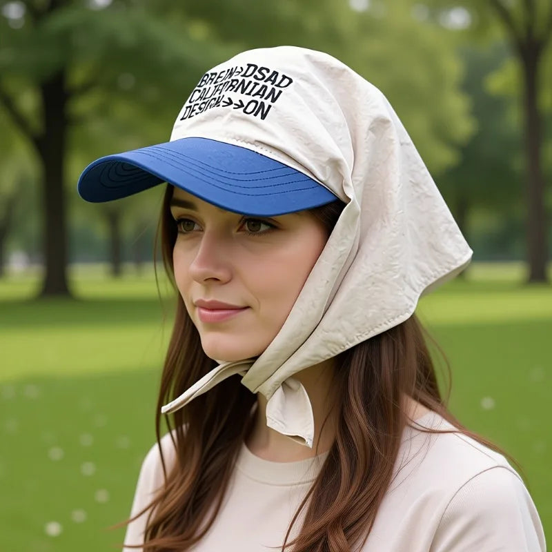 Women's Embroidered Cap – Quick-Dry Lightweight Outdoor Hat