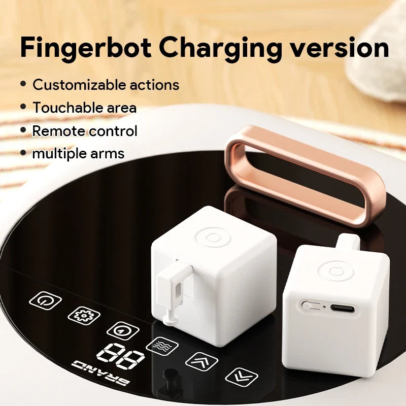 Tuya Smart Touch Finger Robot Zigbee 3 0 Chargeable Switch Button