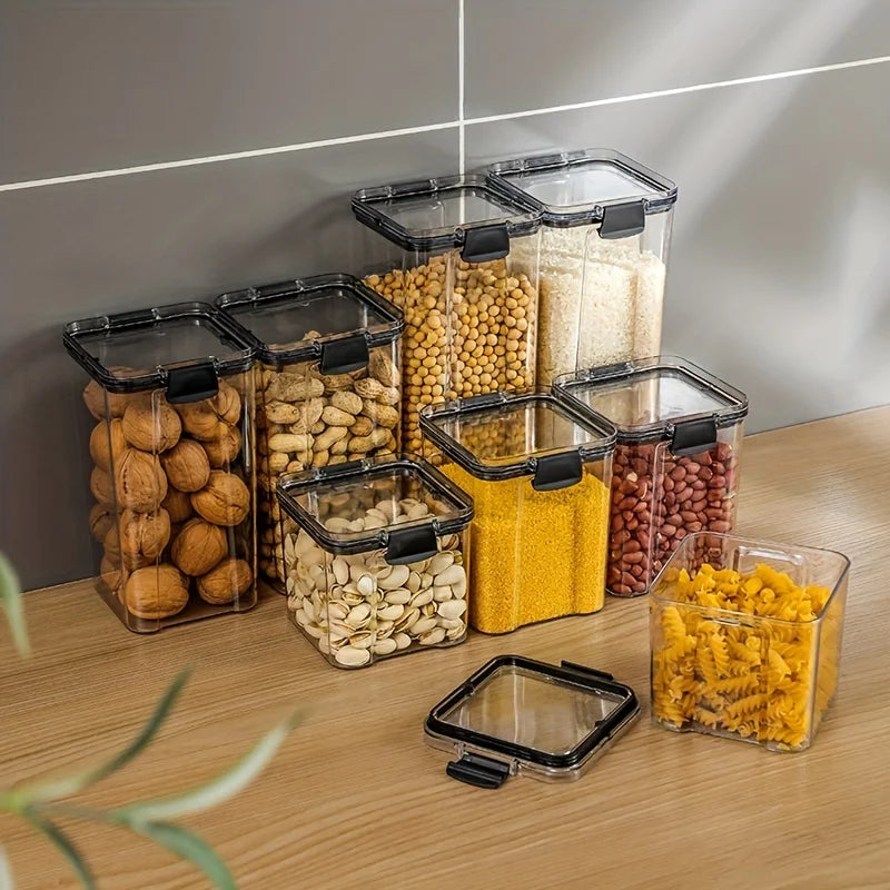 Food Storage Containers Airtight Lids Freezer Safe BPA Plastic Meal
