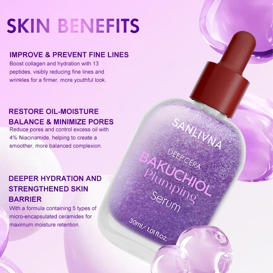 Vitamin C Niacinamide & Bakuchiol Brightening Face Serum | SANENDI