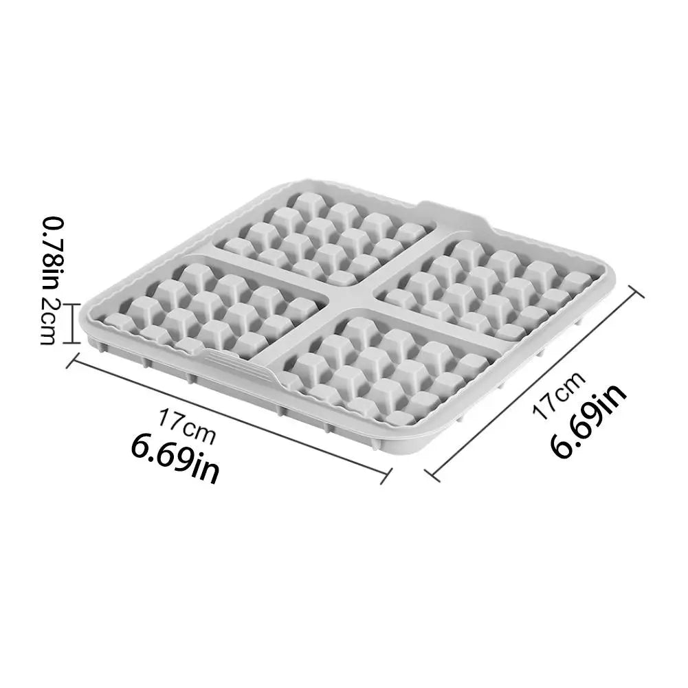 17cm Silicone Waffle Mold for Air Fryer & Oven | Non-Stick
