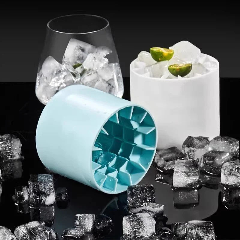 Silicone Round Ice Cube Mold – DIY Homemade Ice Ball Maker