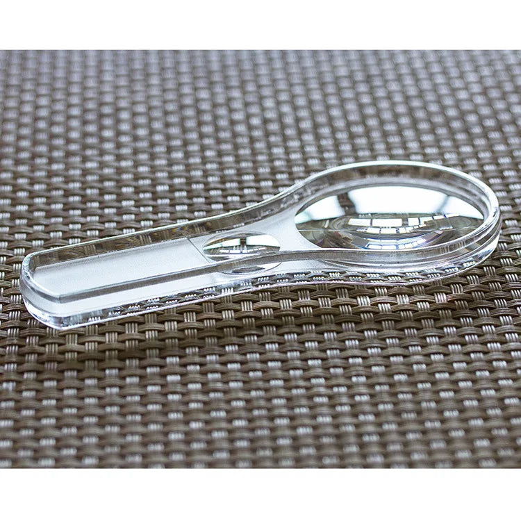 10X & 5X Double Lens Handheld Magnifying Glass – 52mm Loupe
