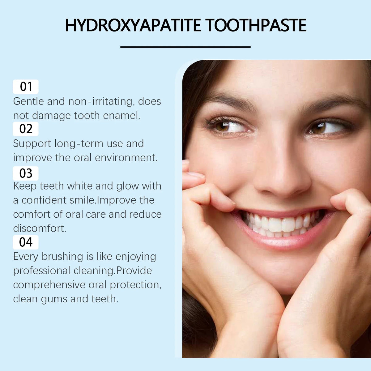 Oralhoe Hydroxyapatite Toothpaste | Whitening & Enamel Repair