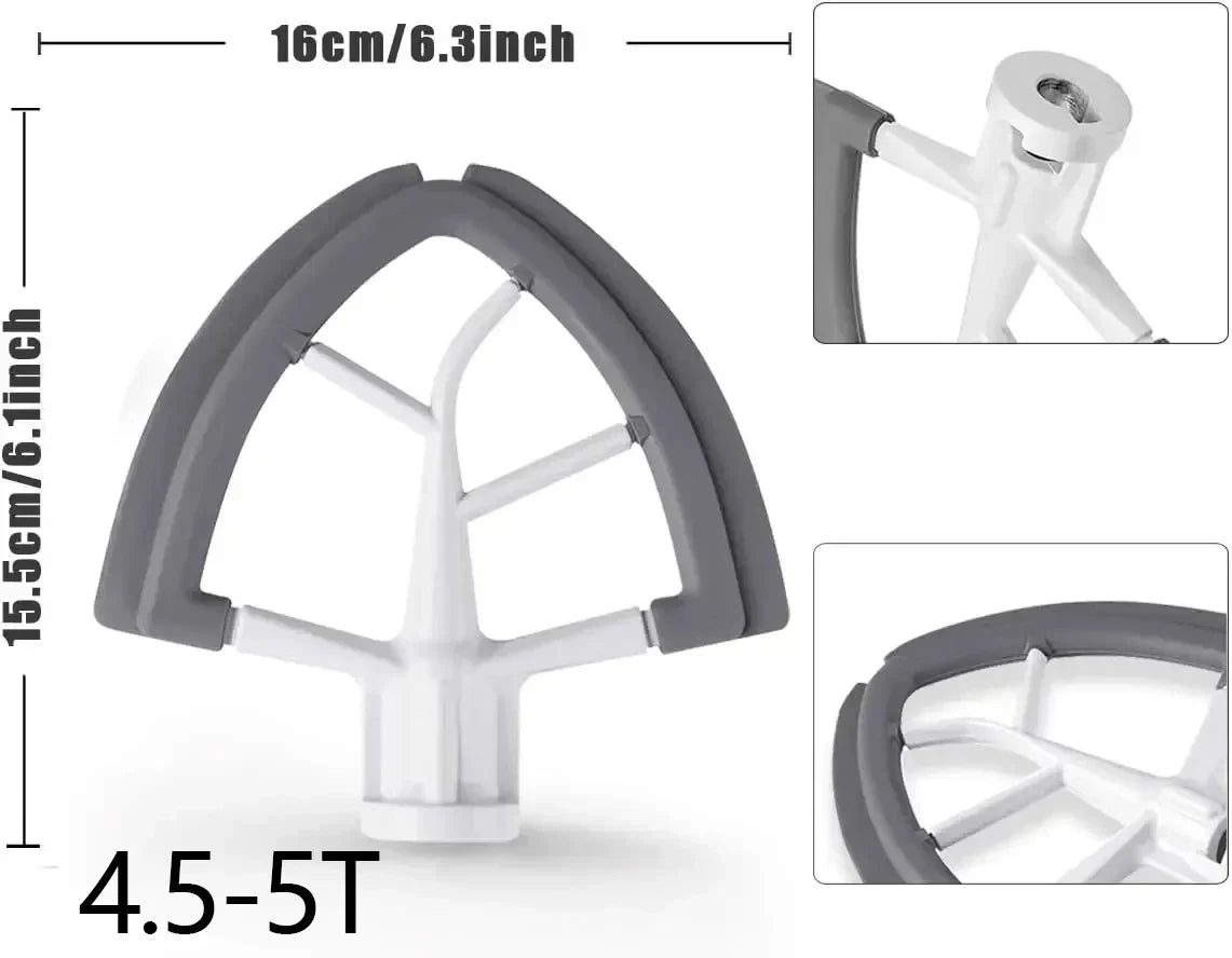 Silicone Accessories for KitchenAid 4.5–5" Tilt Head Mixer
