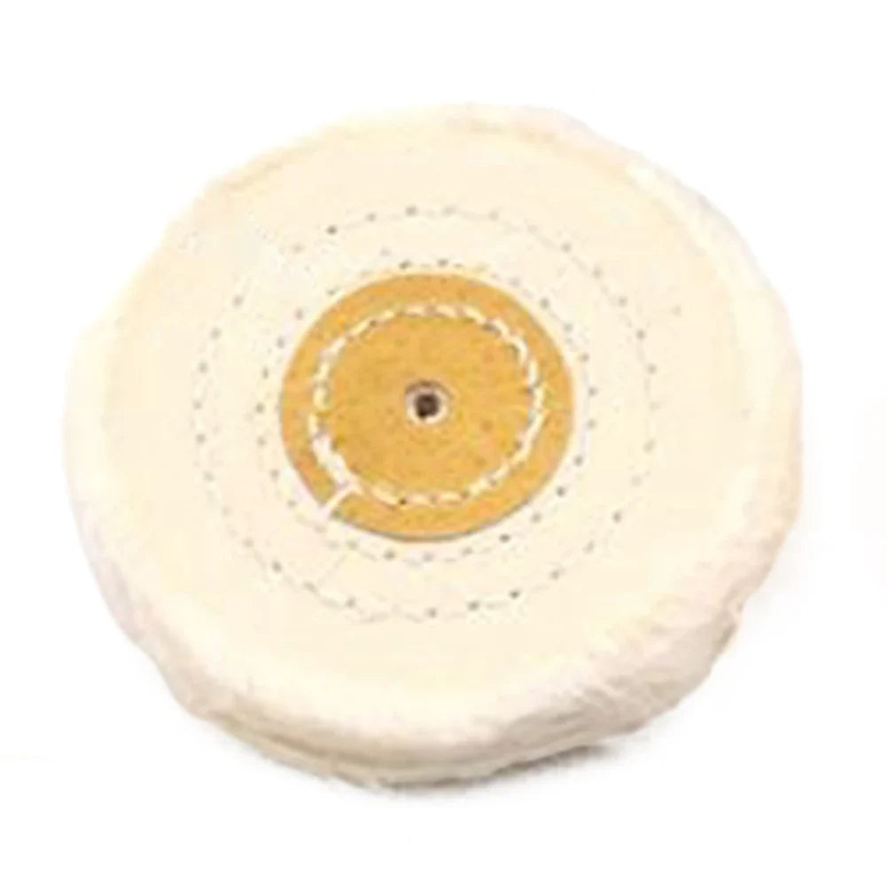 NEWONE 100mm Cloth Buffing Wheel – 4" Polishing Pad for Grinder