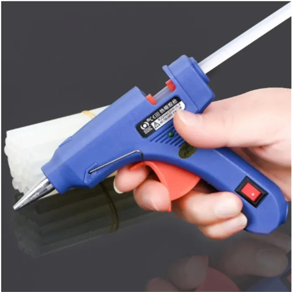 Mini Hot Glue Gun 7mm – DIY Craft & Repair Tool with Glue Sticks