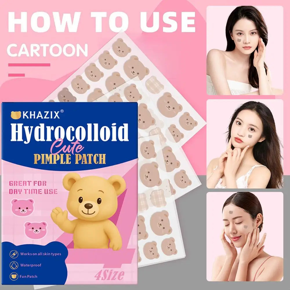 Bear Pimple Patches 720/1020 Ct – Hydrocolloid Acne Patches