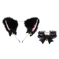 Cat Ear Headband & Bow Tie Necklace Set – Cosplay Costume