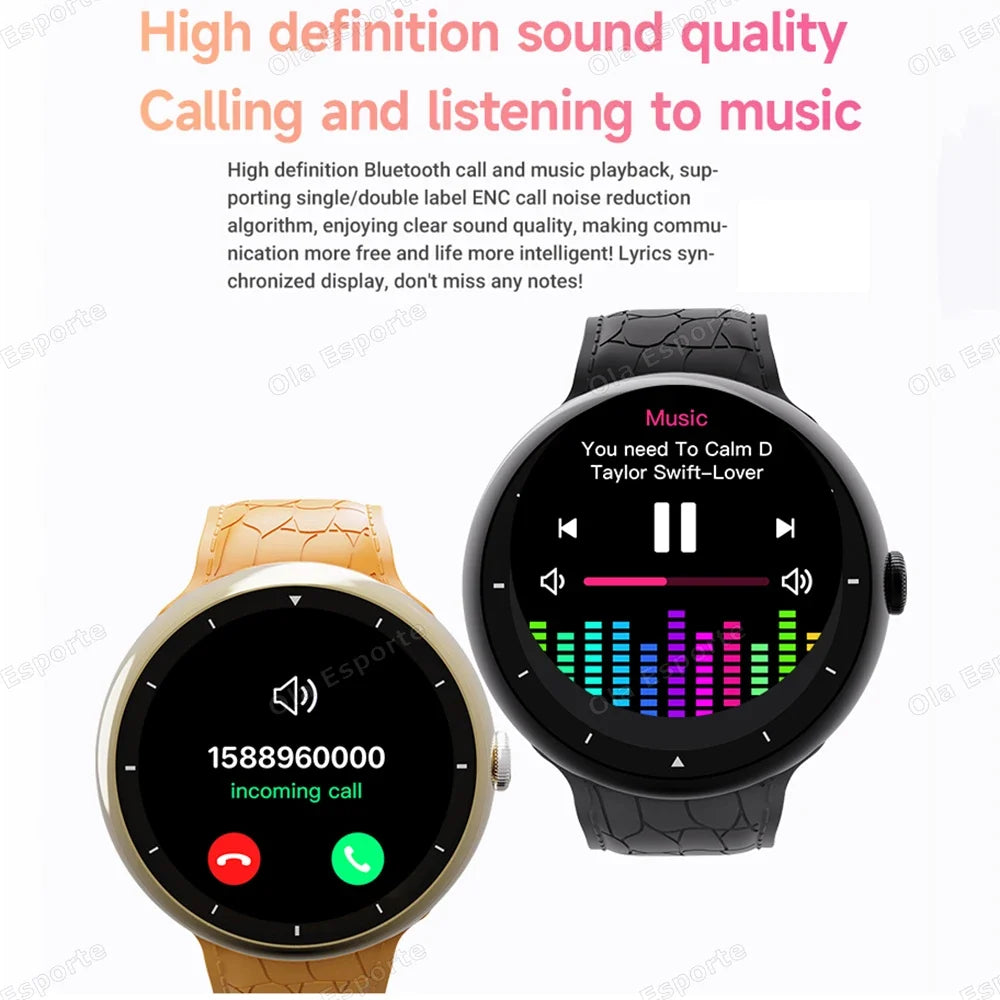 Ola Esporte Smartwatch – Bluetooth Calling & Fitness Tracker