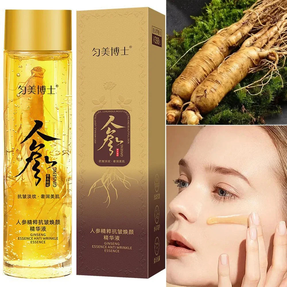 Korean Red Ginseng Extract Liquid Anti-wrinkle Serum Oil Anti Aging