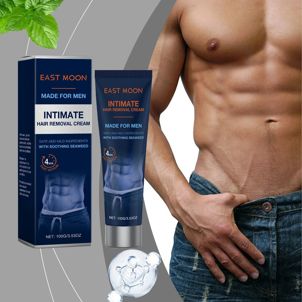 East Moon Avocado Men's Hair Removal Cream 100g – Painless