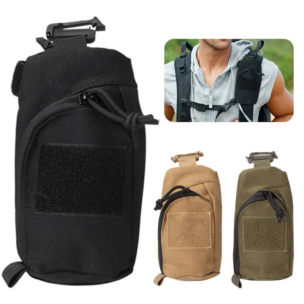 Backpack Strap EDC Phone Pouch – Hiking, Camping & Running Bag