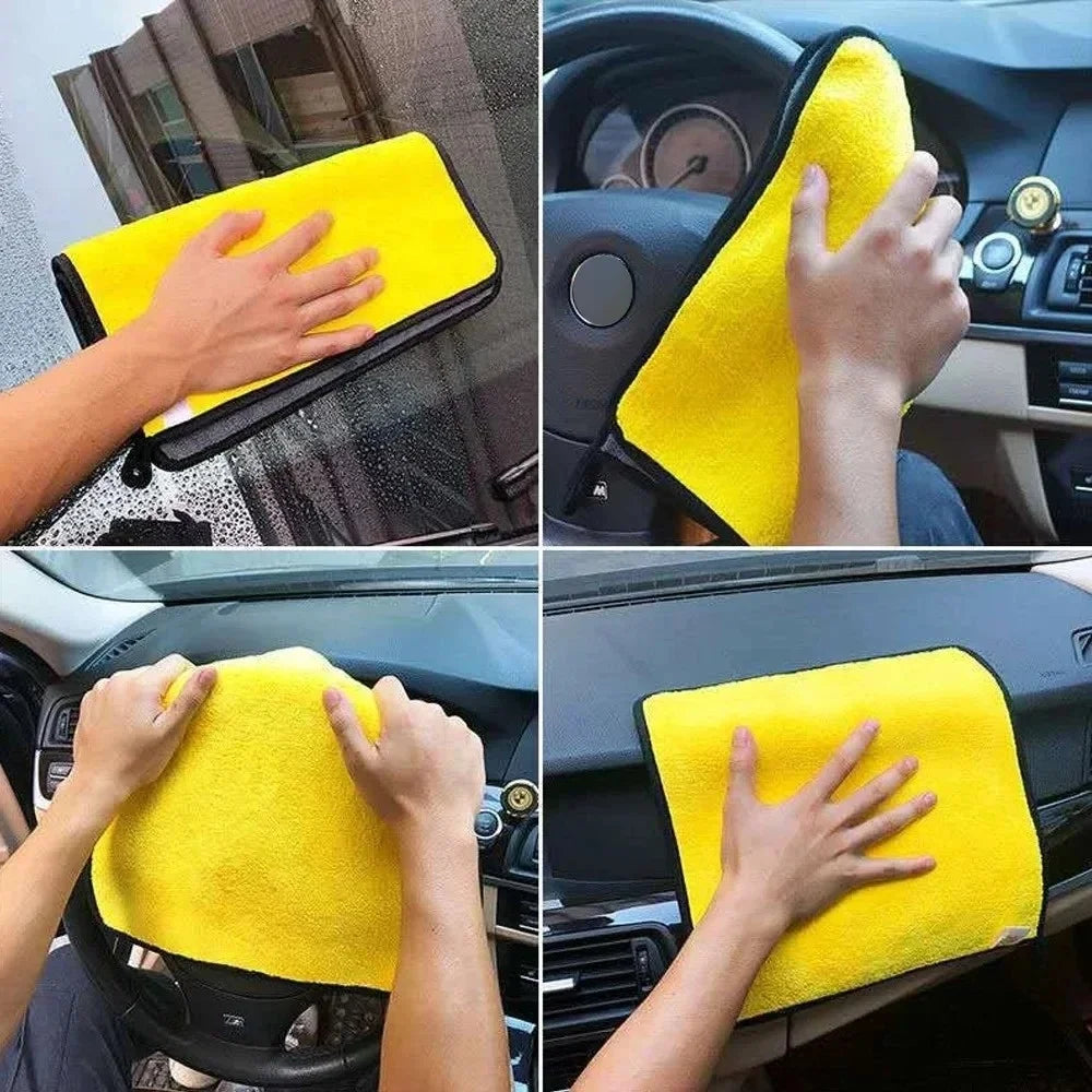 Microfiber Car Washing Towel | Double Layer Drying Cloth