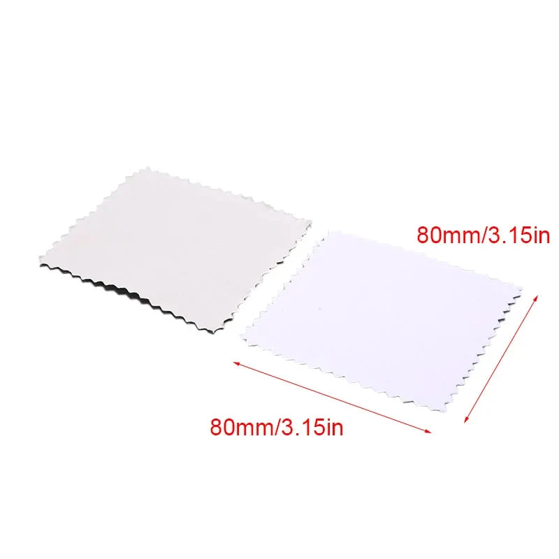 50 PCS Silver Polishing Cloth – Jewelry Cleaning Anti-Tarnish