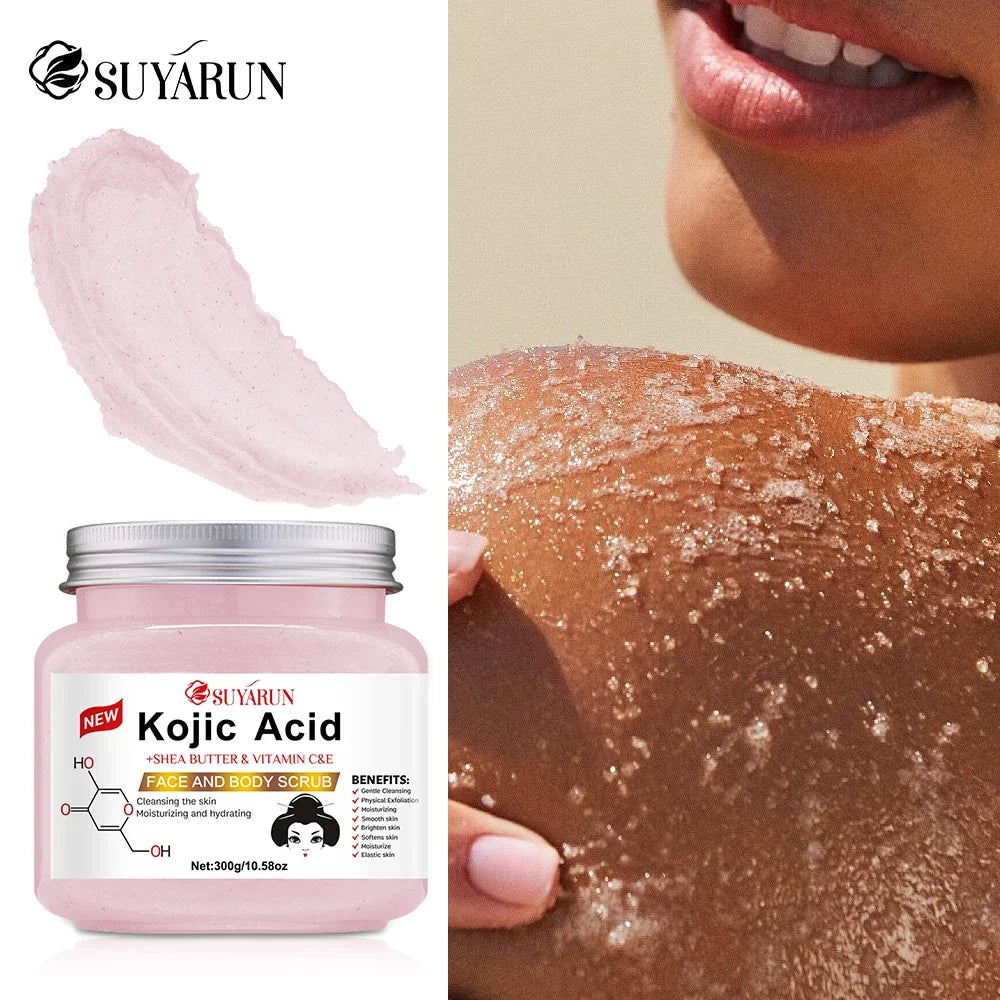 SUYARUN Kojic Acid Body Scrub – Brightening & Dark Spot Fading