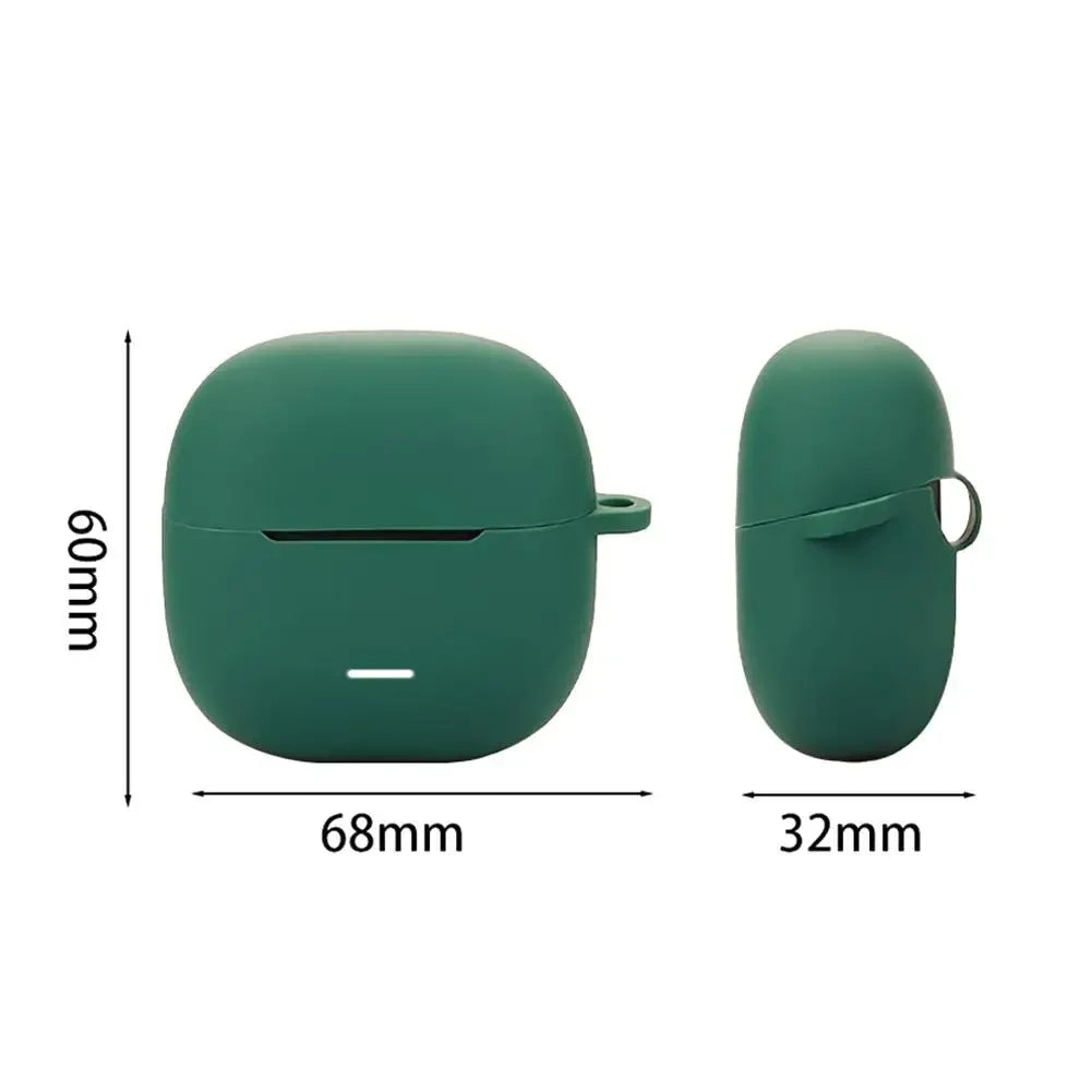 Redmi Buds 6 Lite Silicone Case Cover with Keyring