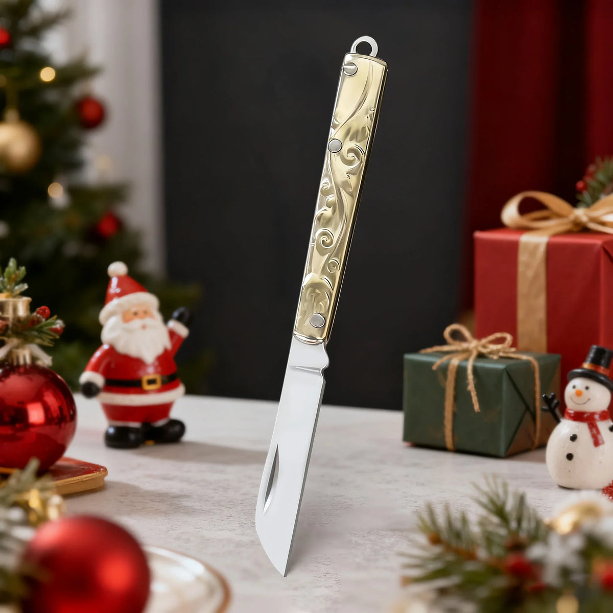 Mini Multipurpose Pocket Knife – Keychain Folding Camping Knife
