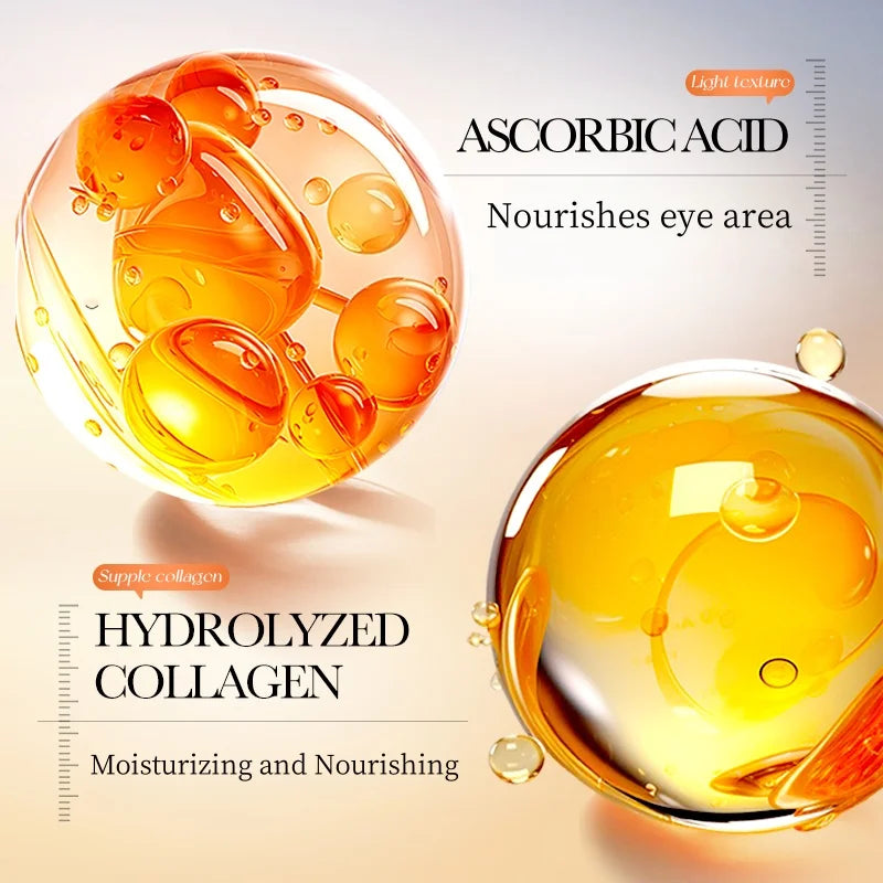 80-Pack Vitamin C Collagen Eye Masks – Brightening & Hydrating