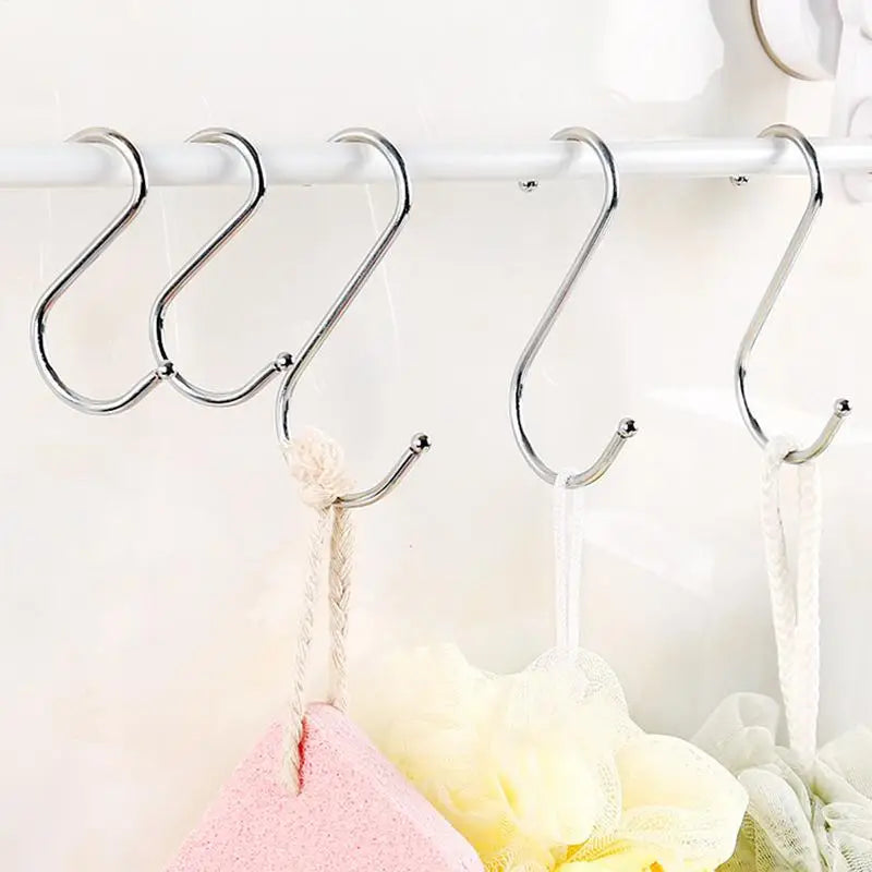Stainless Steel S Hooks Multipurpose Rust-proof Large Bearing Load