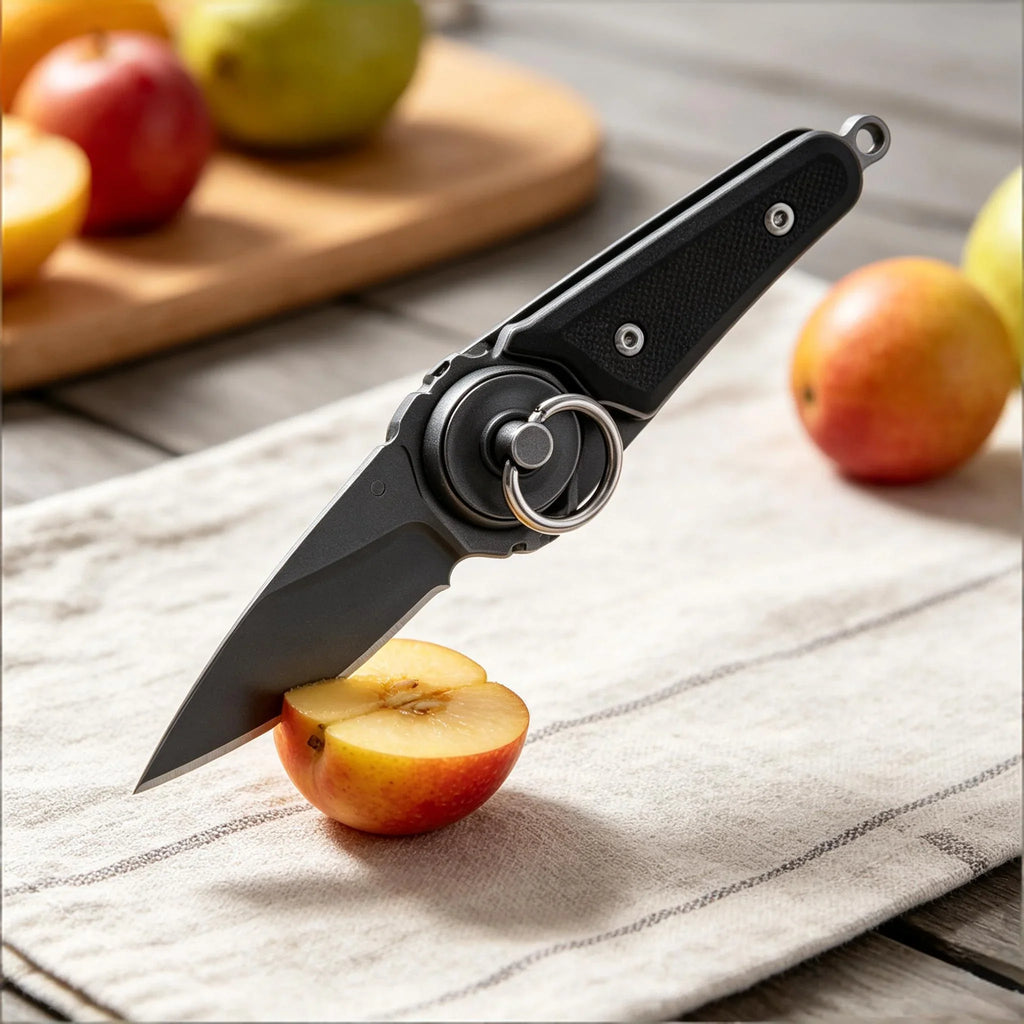 Portable Ring Utility Knife – Mini Stainless Steel Cutting Tool