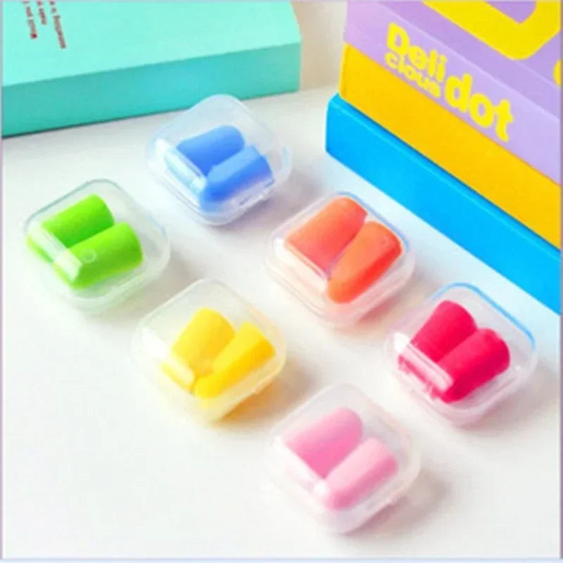 Foam Sleep Earplugs 10-Pair – Noise Reduction & Hearing Protection