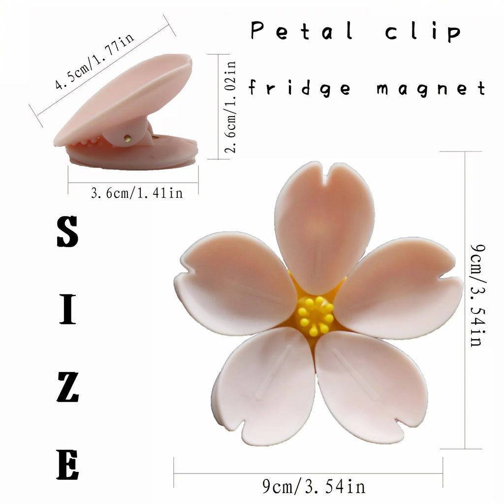 Cherry Blossom Magnetic Food Bag Sealing Clip | Fridge Magnet