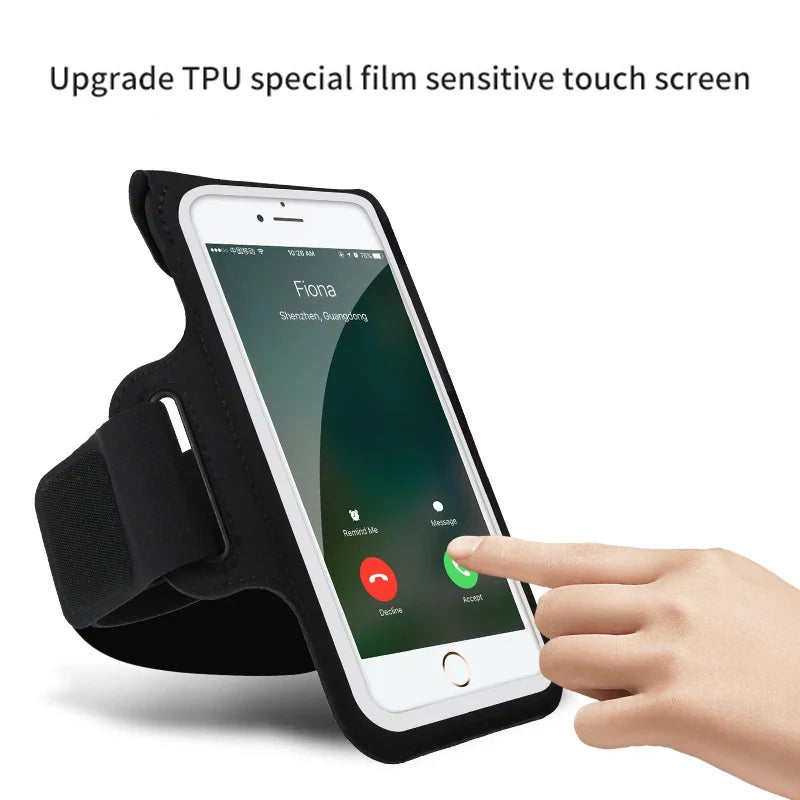 Mini Cell Phone Armband Run Sport Bag Women Running Mobile Wrist