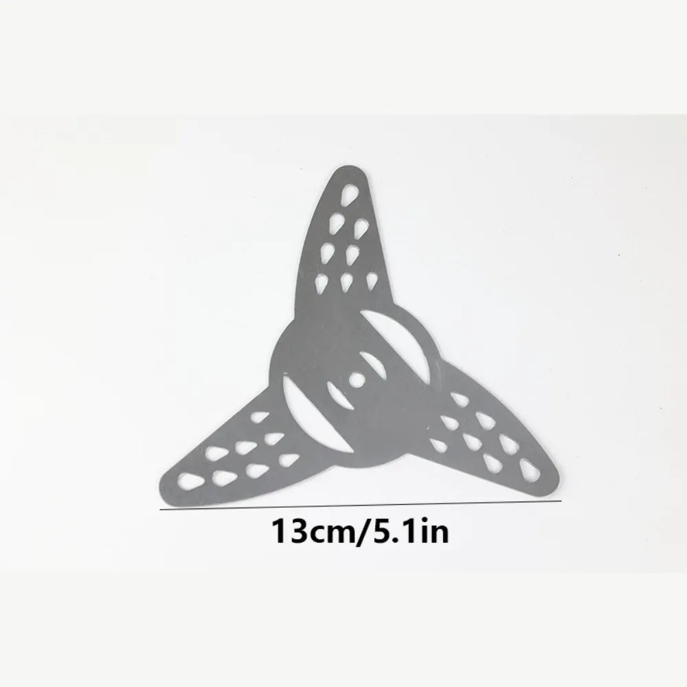 5-Inch Metal 3-Tooth Brushcutter Blade | Grass Trimmer Replacement