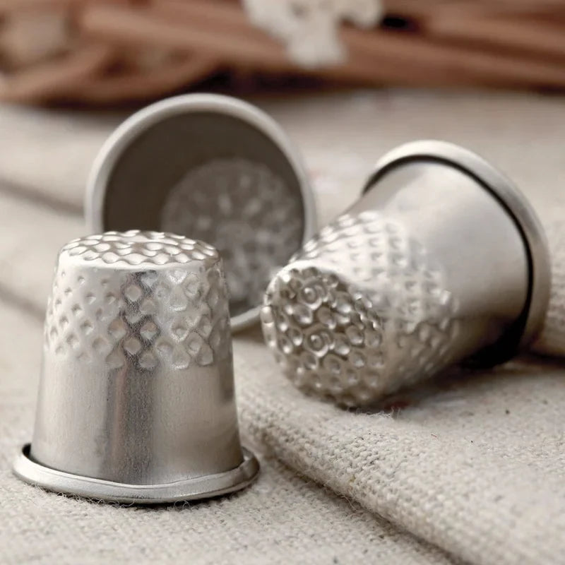Metal Aluminum Needle DIY Hand Sewing Tool Pressure Finger Cover