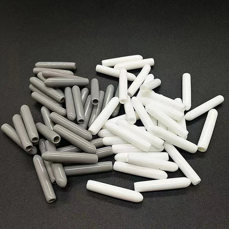 50-Pack Dishwasher Rack Tine Caps – Flexible PVC End Tips