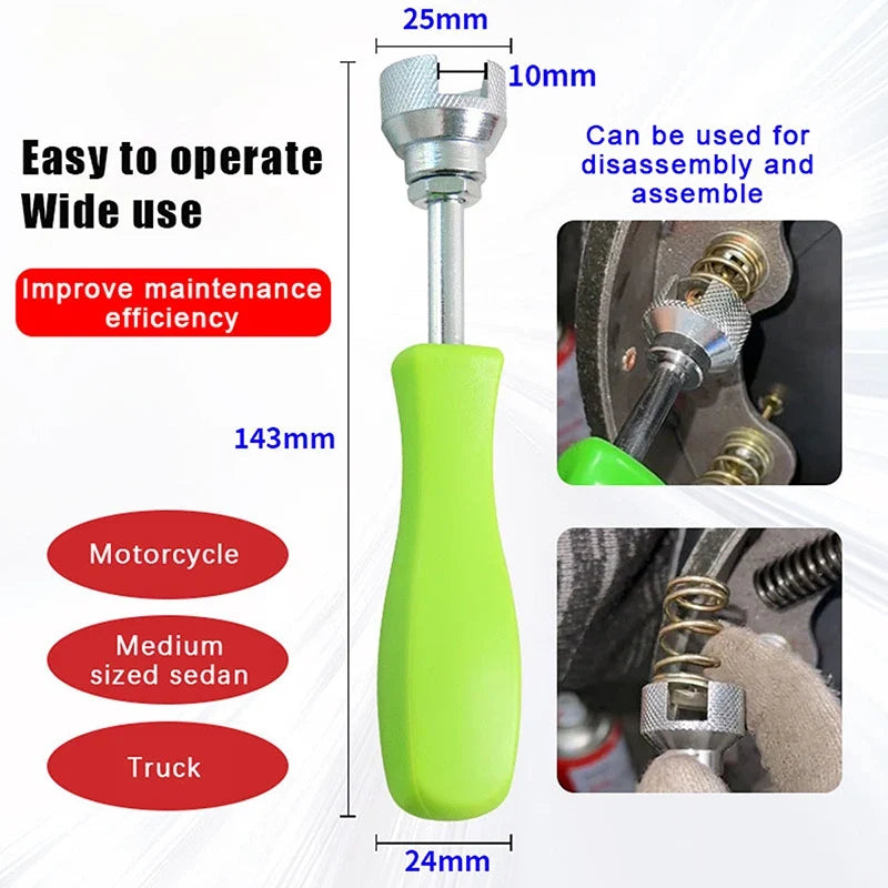 Drum Brake Spring Hold Down Tool – Shoe & Washer Compressor