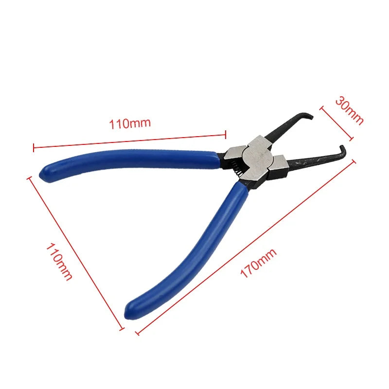 Fuel Line Clip Pliers – Hose Clamp Quick Release Removal Tool