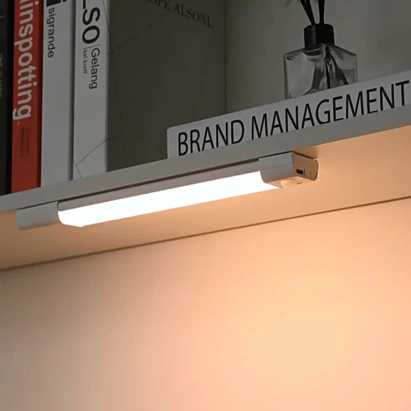 LED Cabinet Light with Motion Sensor | USB Rechargeable Bar Light