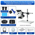 Dual Lens 7–45X Zoom Stereo Microscope | PCB & Electronics