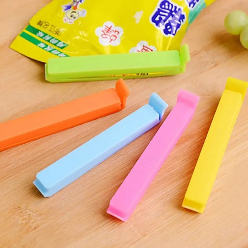 Food Bag Clips Plastic Sealing Kitchen Storage Reusable Snack Sealer