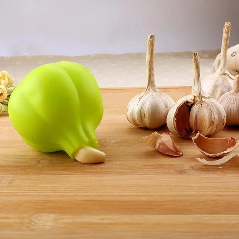 Silicone Garlic Peeler & Press Tool | Eco-Friendly Kitchen