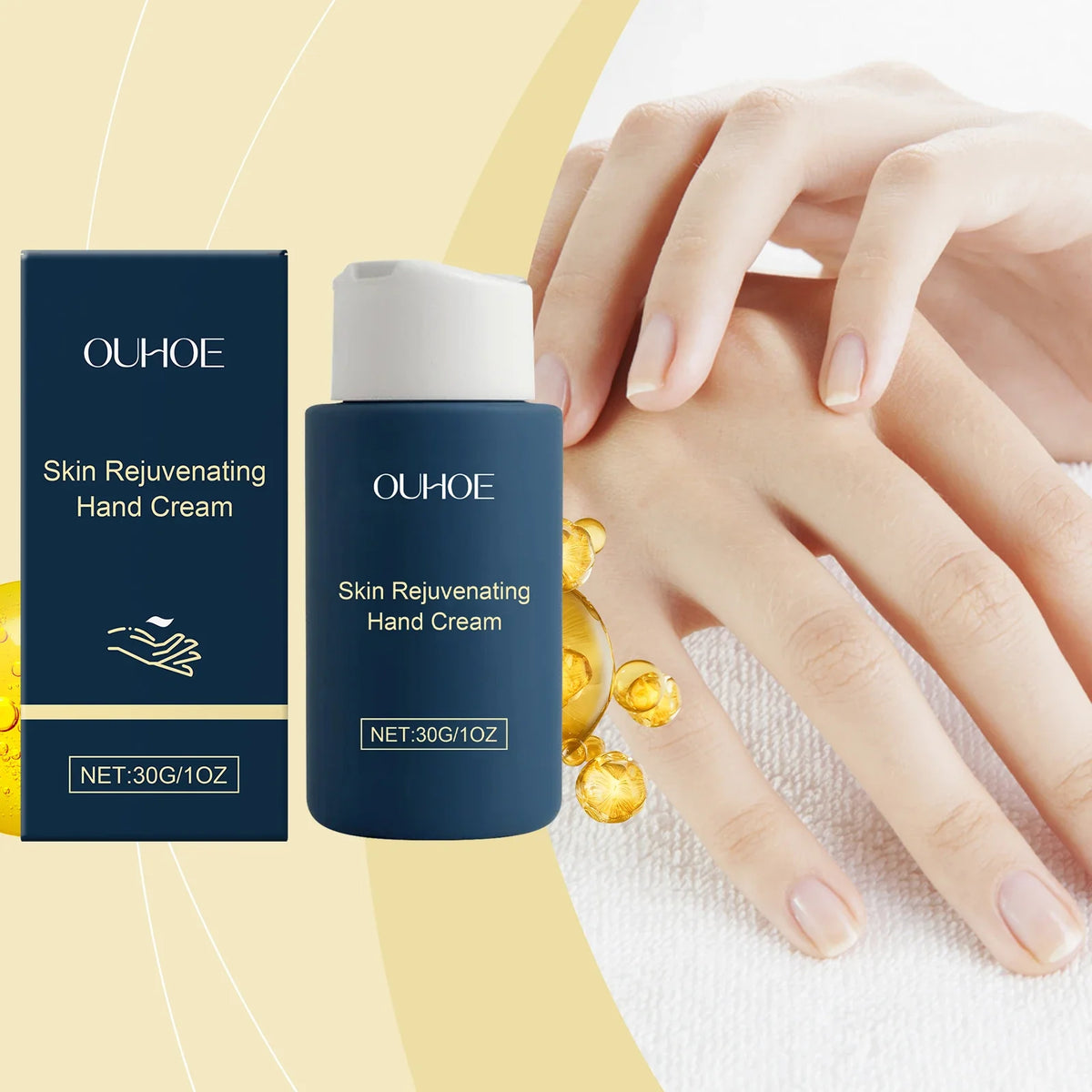 Ouhoe Nourishing Hand Cream – Moisturizing, Brightening & Firming