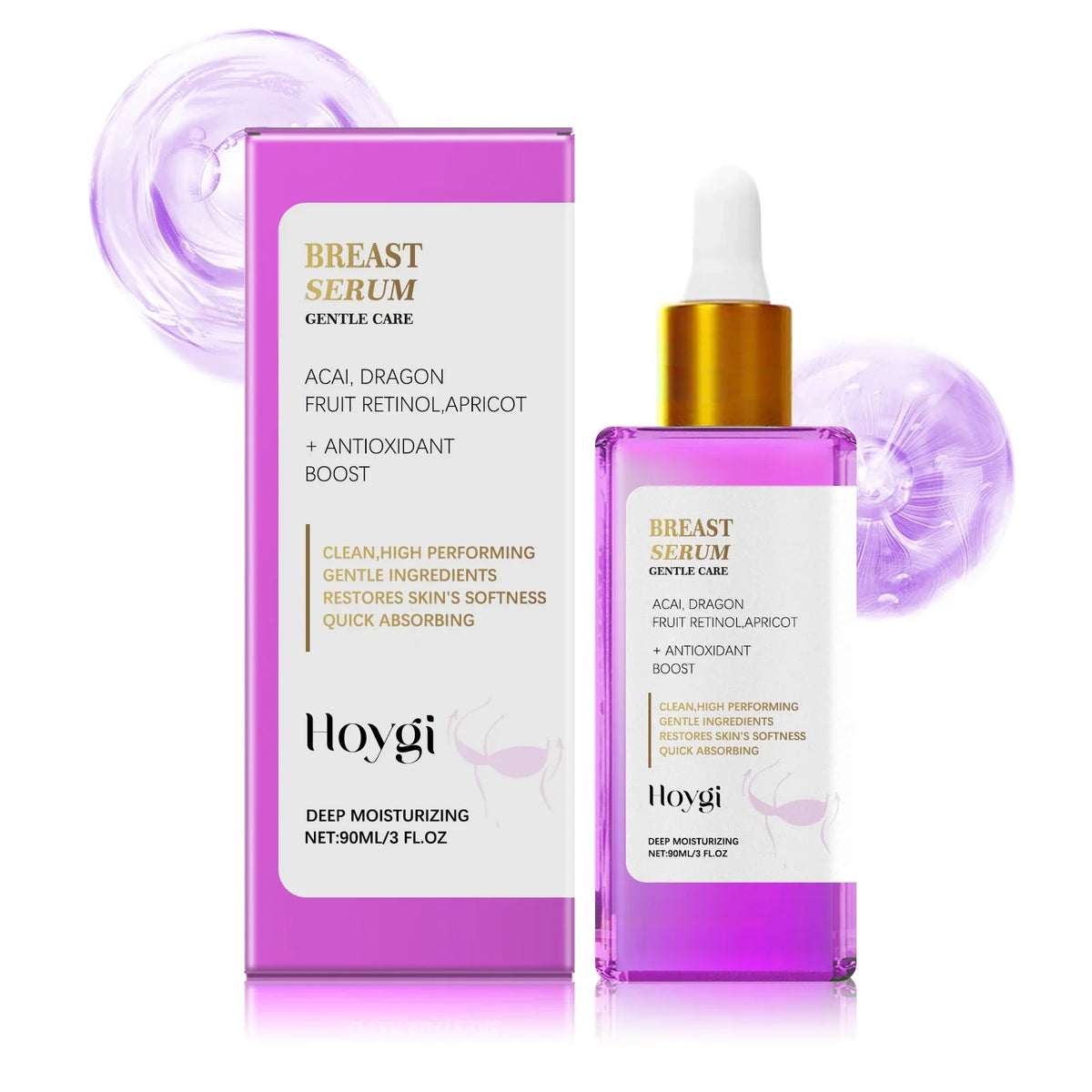 Hoygi Firming & Plumping Breast Serum | Lifting Moisturizing