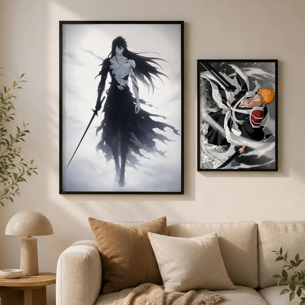 Ichigo Kurosaki Anime Wall Poster – HD Self-Adhesive Art Print