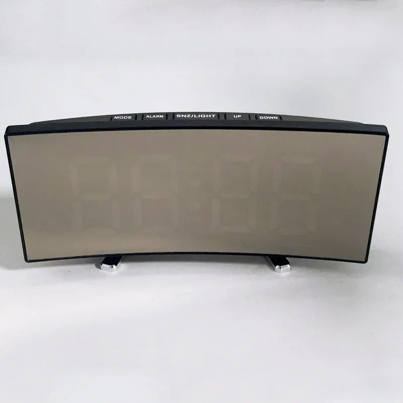 LED Digital Alarm Clock | Temperature Display, Adjustable Brightness