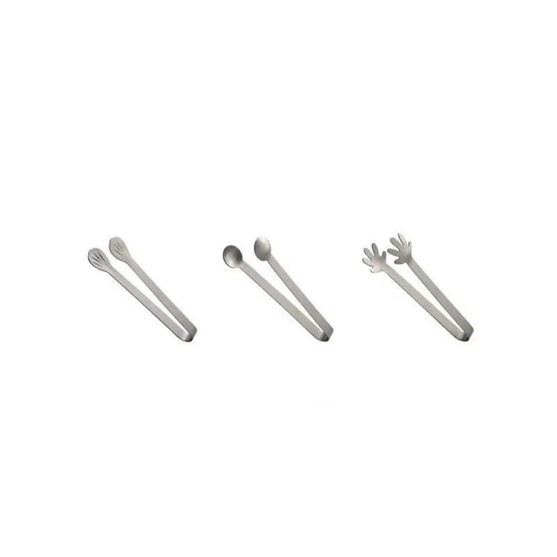 Stainless Steel BBQ Tongs Set – Anti-Slip, 2 Sizes