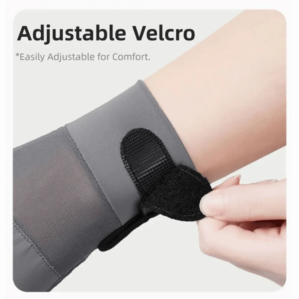 UV Sun Protection Gloves – Non-Slip Ice Silk Riding & Driving