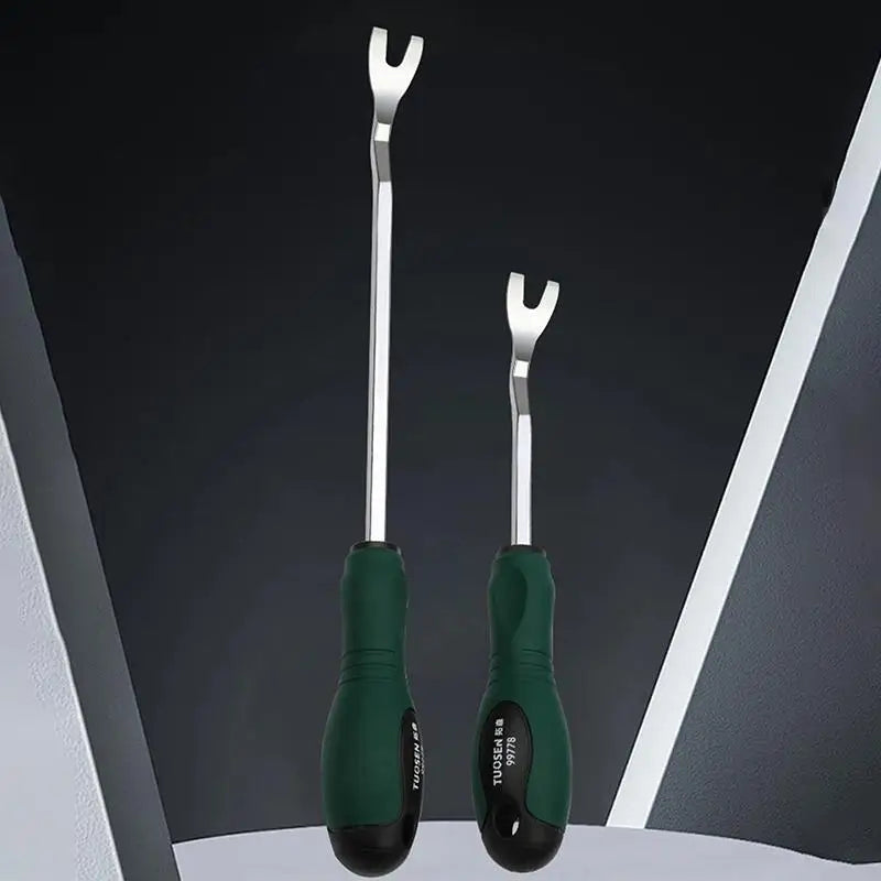 Auto Door Panel Clip Remover – Steel Pry Bar Trim Tool